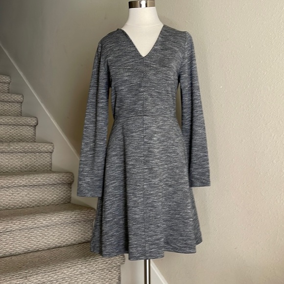 [[ MADEWELL]] REPOSH! Bridgewalk V-Neck Long Sleeve  Fit & Flare Dress :… - Picture 5 of 12